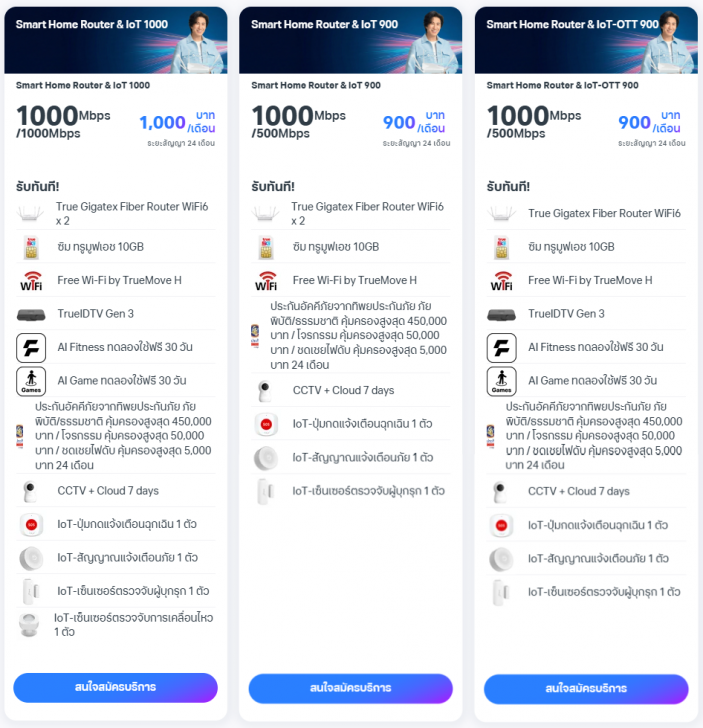 แพ็กเกจ Smart Home Router & IoT